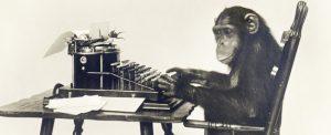 Monkey typing Shakespeare