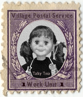 Talky Tina Stamp