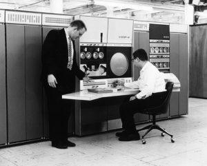 The DEC PDP 6 computer from 1964